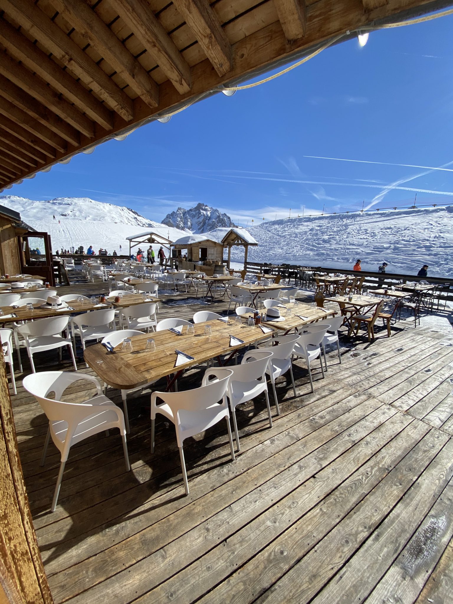 terrasse Chalet Tonia