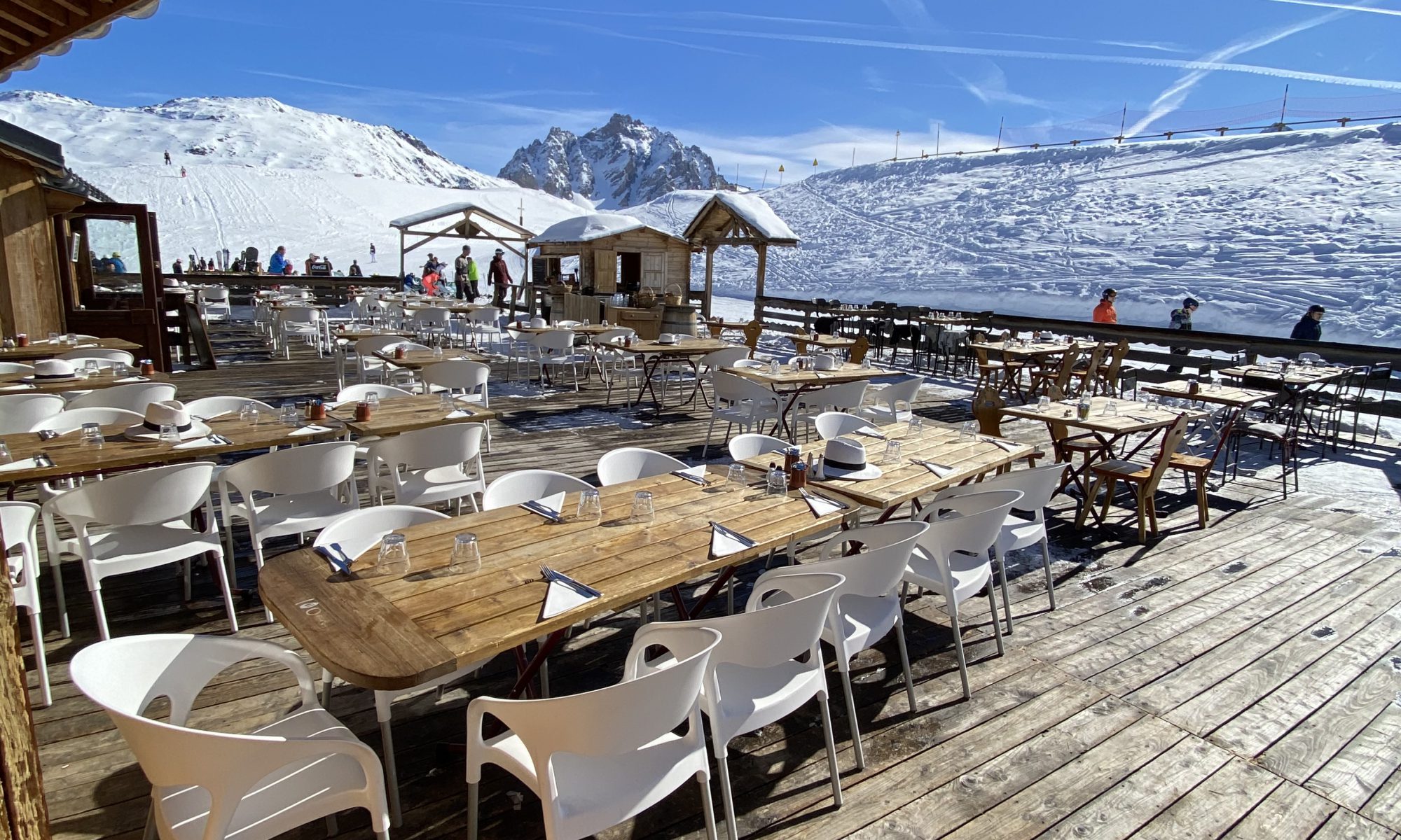 Terrasse chalet Tonia