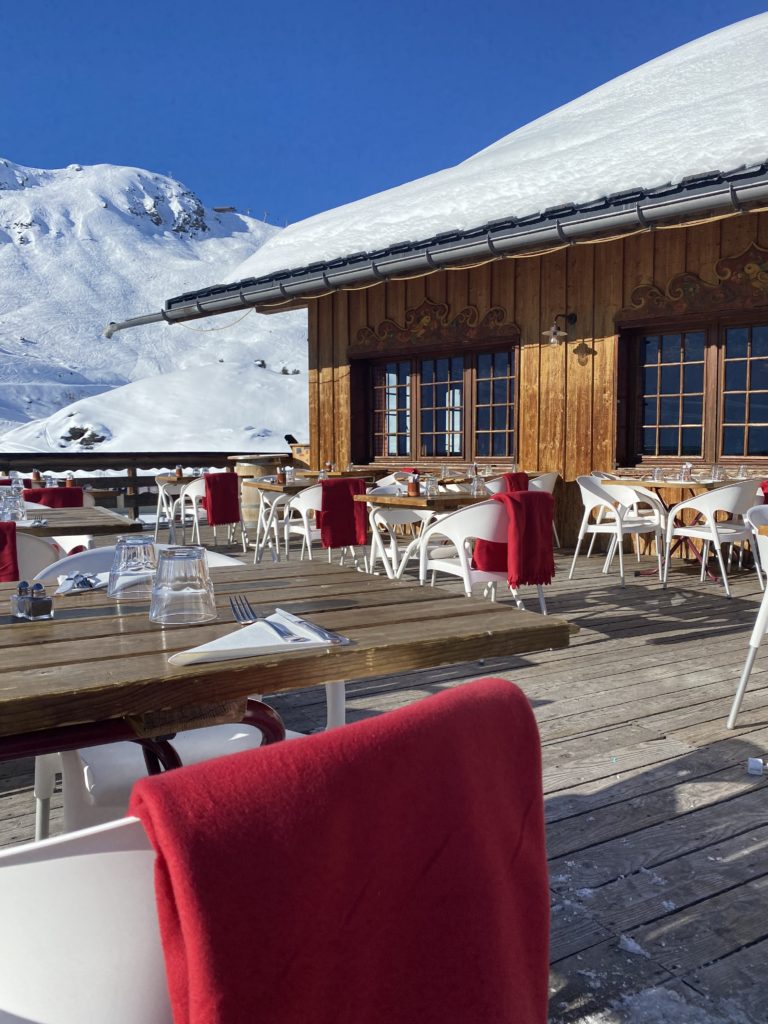 Terrasse chalet Tonia Méribel